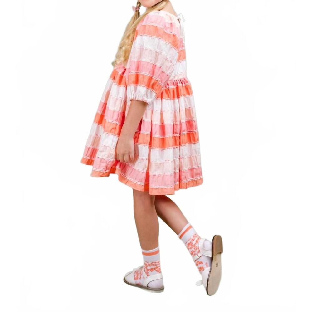 NEW PAADE MODE girl's skyline dress in pink